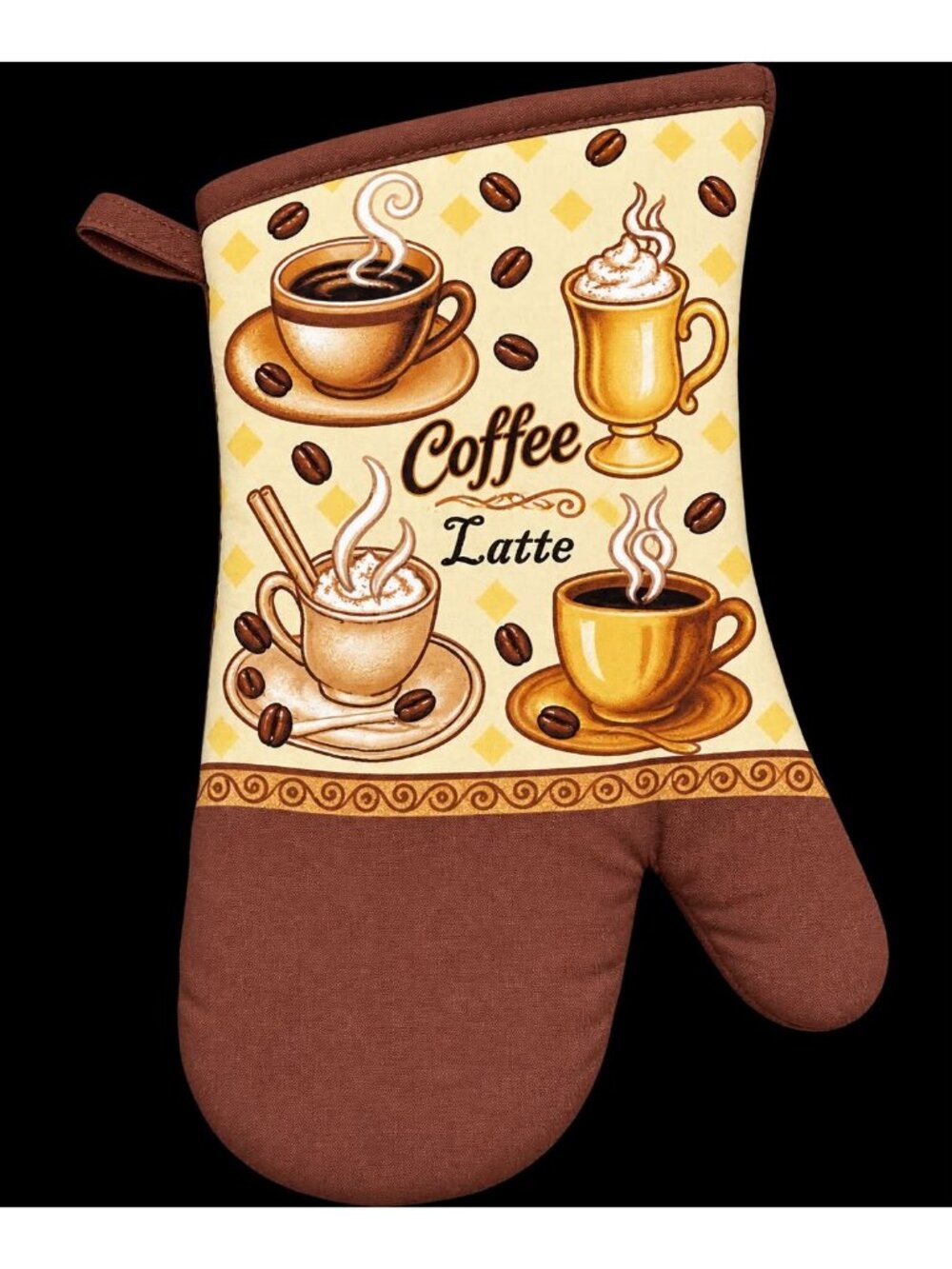 Coffee Latte Oven Mitt